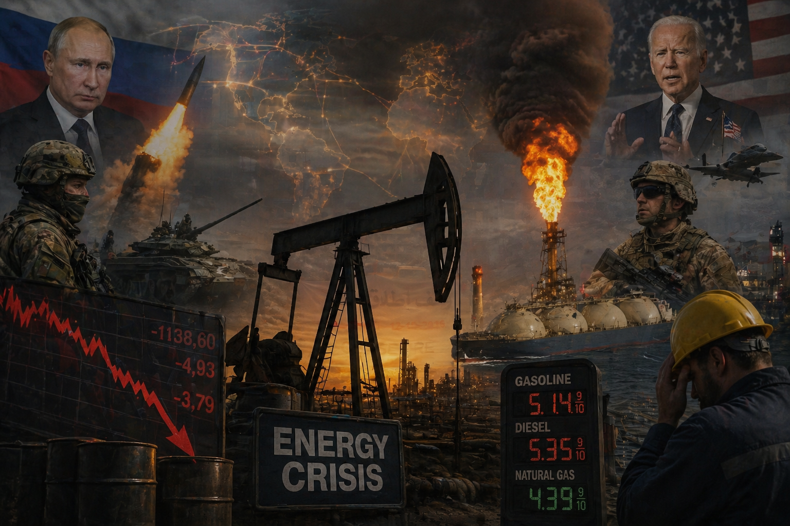 Konflik Global yang Memicu Krisis Energi dan Ketegangan Dunia