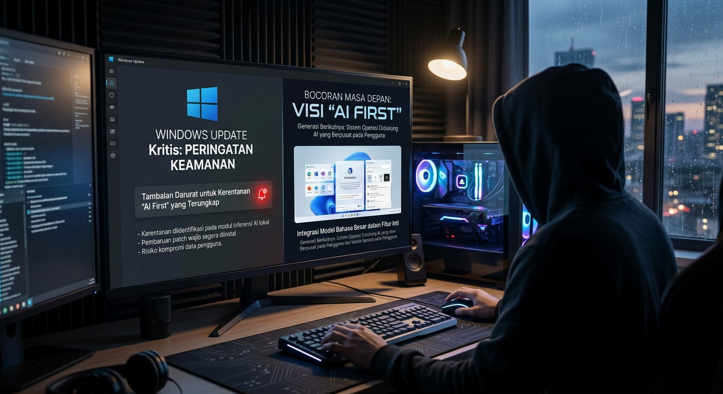 Dari Update Keamanan Kritis Windows Hingga Bocoran Masa Depan AI First